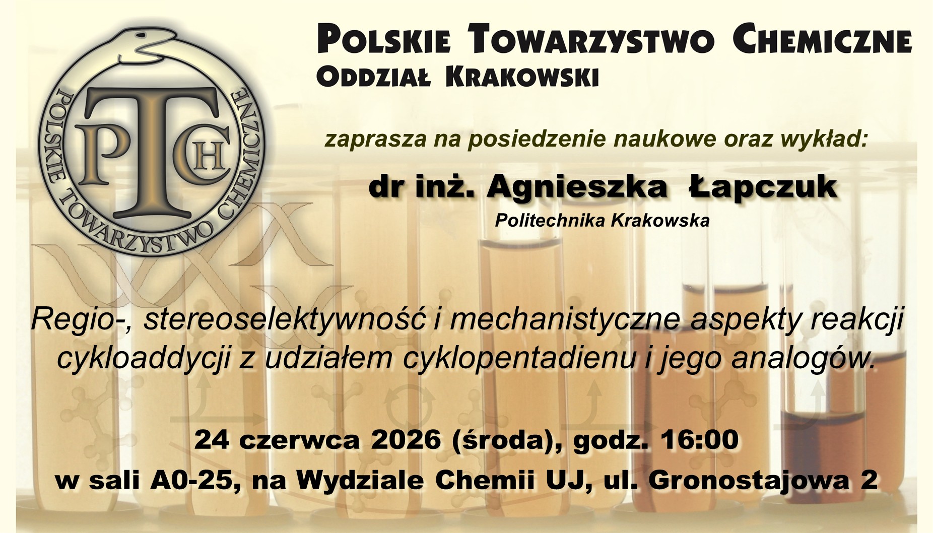 Wykład dr inż. Agnieszki  Łapczuk
